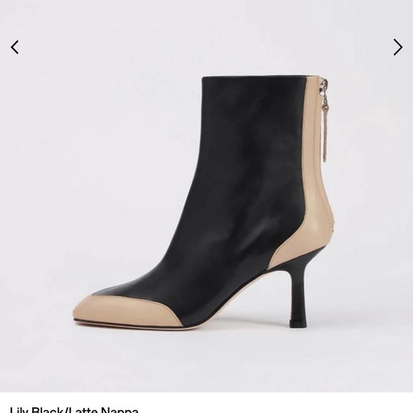 Aeyde Lily Boot Black/Latte - Picture 4 of 7